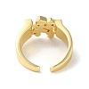 Rack Plating Brass Open Cuff Rings RJEW-M158-01G-3