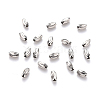 Tarnish Resistant 201 Stainless Steel Corrugated Beads STAS-S103-16A-P-1