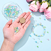 200Pcs 4 Colors Cat Eye Beads CE-YW0001-04-3
