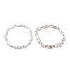 2Pcs Alloy Plastic Pearl Stretch Bracelets for Women BJEW-U011-03G-2