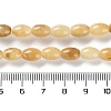 Natural Topaz Jade Beads Strands G-I369-B07-01-5