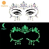 Luminous Glow in the Dark Removable Temporary Water Proof Tattoos Paper Stickers PW-WGF5E01-09-1