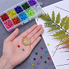 800Pcs 10 Colors Spray Painted Crackle Glass Beads CCG-CJ0001-02-5