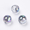 Imitation Austrian Crystal Beads SWAR-F073-8mm-31-3