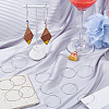 200pcs 316 Surgical Stainless Steel Hoop Earring Findings STAS-HS0001-26B-5