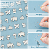 Unicraftale DIY Animal Pendant Wine Glass Charm Tags Making Kit DIY-UN0003-26-5