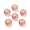 Transparent Acrylic European Beads TACR-P009-A01-04-1