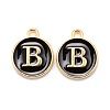 Golden Plated Alloy Charms ENAM-S118-02B-1