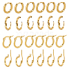 12Pair 2 Style 304 Stainless Steel Huggie Hoop Earrings STAS-UN0032-60-1