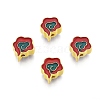 Alloy Enamel Beads PALLOY-P285-05MG-01-3