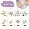 160Pcs 4 Color Zinc Alloy Lobster Claw Clasps DIY-YW0005-54-2