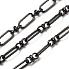 304 Stainless Steel Rectangle Link Chains CHS-Z007-22B-1