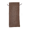 Imitation Burlap Pouches ABAG-WH0012-A04-2