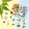 50Pcs 50 Style Tibetan Style Alloy Charms TIBE-YW0001-03-6