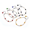 Natural Gemstone Beaded Bracelets BJEW-JB05313-1