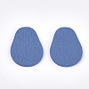 Painted Poplar Wood Cabochons WOOD-T021-31B-2