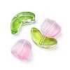 30Pcs 2 Style Transparent Glass Beads GLAA-YW0001-85-2
