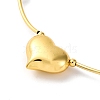 Rack Plating Brass Heart Pendant Necklaces for Women NJEW-C059-01G-03-2