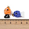 Handmade Lampwork Pendants LAMP-A007-01G-02-3