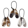 2Pcs Natural Mexican Agate Pendants G-B105-01C-1