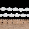 Opaque Solid Color Imitation Jade Beads Strands GLAA-N005-P10mm-D02-4