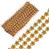 Plastic Beaded Trim Garland Strand FIND-WH0056-89-1