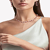 Alloy Rhinestone Necklaces & Stud Earrings Sets SJEW-LP0001-47A-1
