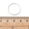 925 Sterling Silver Finger Rings for Women RJEW-NH0002-02C-S-5