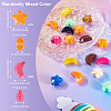 20Pcs 2 Styles Opaque Acrylic Beads OACR-TA0002-98-4