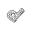 Brass Micro Pave Cubic Zirconia Pendants KK-A300-02P-D-2