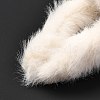 Faux Mink Fur Claw Hair Clips PHAR-K002-01I-3