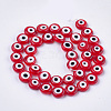 Handmade Evil Eye Lampwork Beads Strands LAMP-S191-01C-02-2