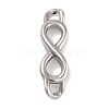 Tarnish Resistant 304 Stainless Steel Infinity Links STAS-L274-009P-02-1