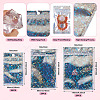 60Pcs 3 Styles Laser Plastic Resealable Bags ABAG-TA0001-56A-5
