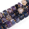 Natural Fluorite Beads Strands G-T140-24-4