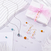 15Pcs 15 Styles Handmade Blown Glass Globe Beads GLAA-GO0001-10-4