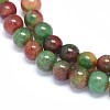 Natural Dyed Jade Beads Strands G-F601-A17-3