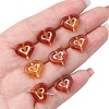 Imitation Amber Transparent Acrylic Beads X-MACR-D071-02D-1