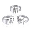 Alloy Cuff Finger Rings RJEW-S038-195M-P-NR-2