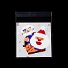 Christmas Theme Plastic Bakeware Bag OPP-Q004-03A-2