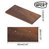 Walnut Wood Earring Displays EDIS-WH0013-03-4