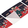 200Pcs Christmas Theme Paper Self-Adhesive Stickers DIY-M070-02P-3