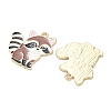 Alloy Enamel Pendants AL-CBAD3B4-01G-2