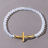 Cross with Class Bead Bracelet for Women SW0705-5-1