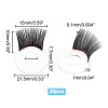   20Pcs Doll Eyelashes Strips DIY-PH0010-26-2