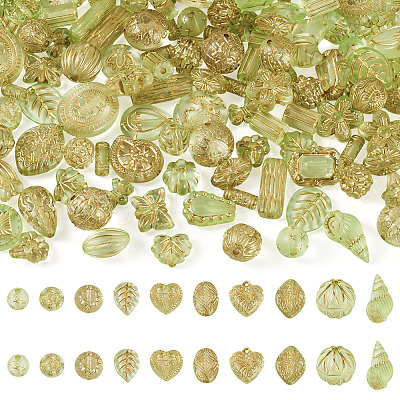 100G Transparent Acrylic Beads OACR-BT0001-07D-1