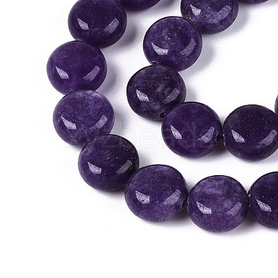 Dyed Natural White Jade Beads Strands G-T143-16A-1