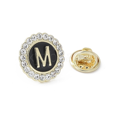 Letter Enamel Pins LS-JEWB-S042-03M-G-1