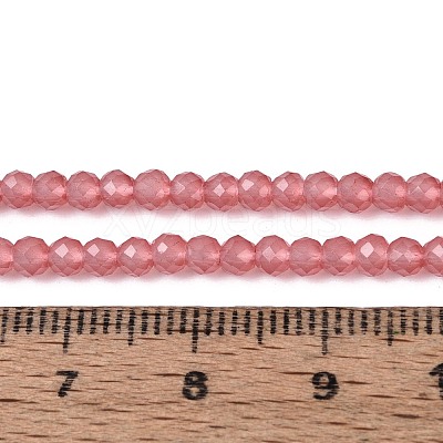 Imitation Jade Glass Beads Strands GLAA-T028-3mm-11B-1