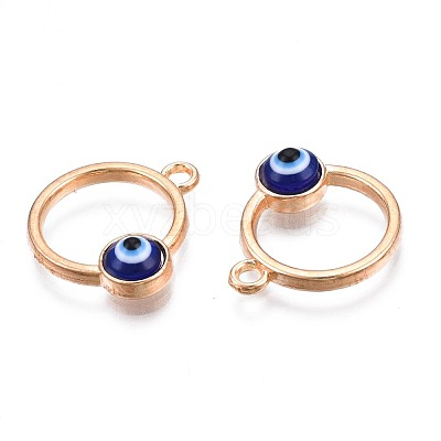Alloy Enamel Pendants PALLOY-S132-355-1
